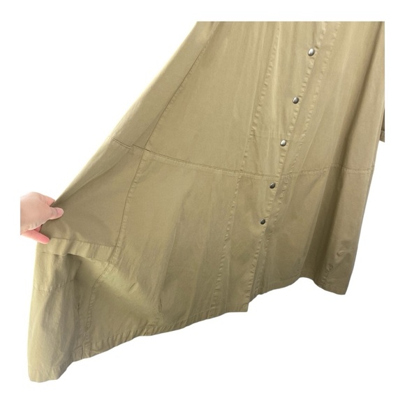 Eleven Stitch Design Long Sleeve Lagenlook Midi Maxi Dress Size Large - Picture 3 of 6